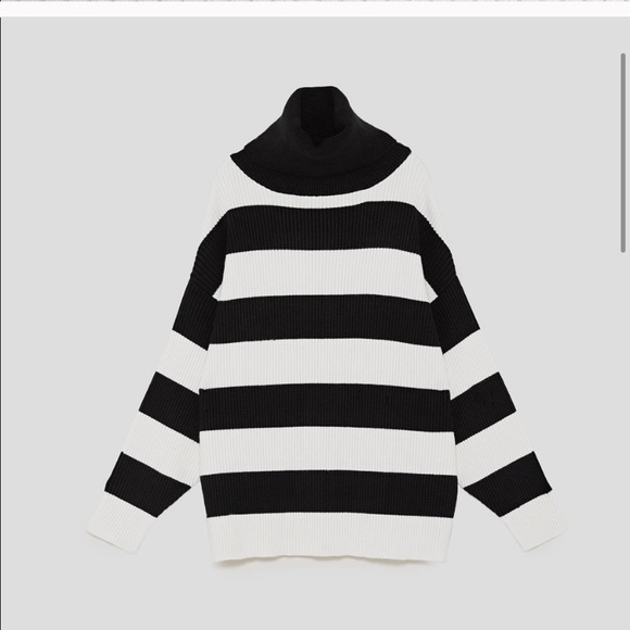 Zara oversized turtleneck sweater - Picture 1 of 3